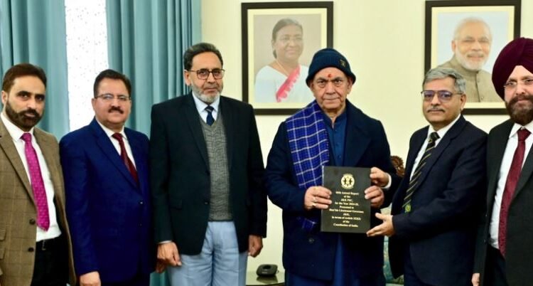 J&K Public Service Commission Submits Annual Report To LG Manoj Sinha