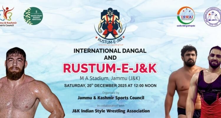 Jammu to host International Dangal, “Rustam-e-Jammu & Kashmir” championship