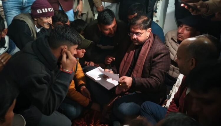 Satish Sharma visits Chamb constituency; inspects govt infrastructure, public services