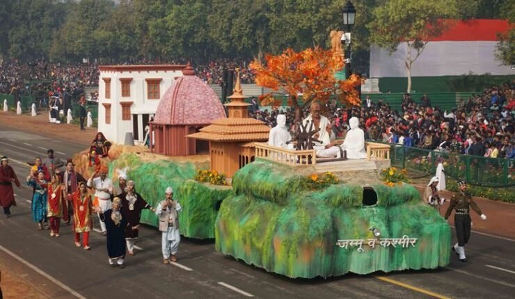 J&K Republic Day Tableau Secures Second Position at National Level