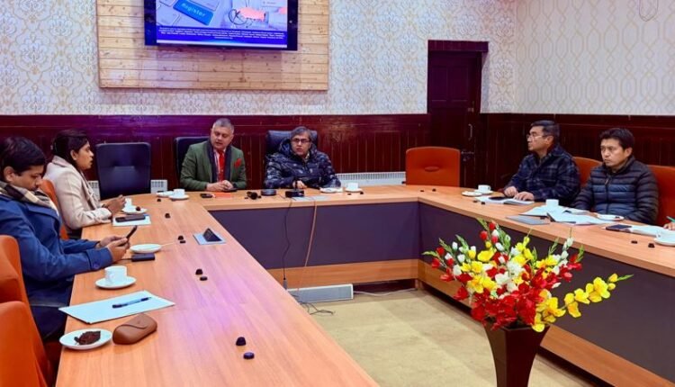 Amit Sharma leads first IDCC meeting in Ladakh, sets roadmap for fully online birth and death registrations