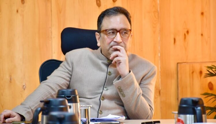 CS Ashish Kundra stresses unified G2C portal and single sign-on system for citizen-centric governance in Ladakh