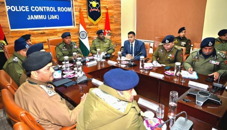 IGP Jammu Zone chairs Security Coordination Meeting ahead of Republic Day-2026