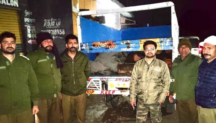 Forest Dept Kathua foils illicit Khair Wood transportation bid
