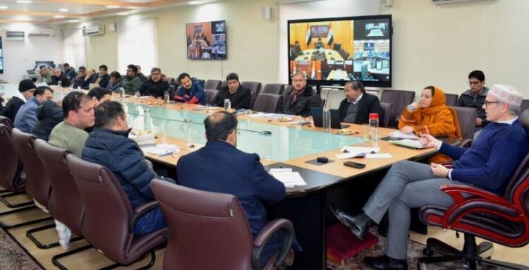CM Omar Abdullah engages with legislators of South, North Kashmir districts for pre-budget consultations