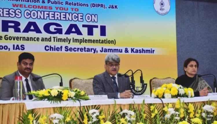PRAGATI driving timely execution of mega projects in J&K: Chief Secretary