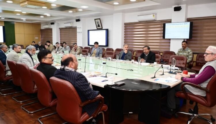 CM Omar Abdullah continues pre-budget consultations with departments