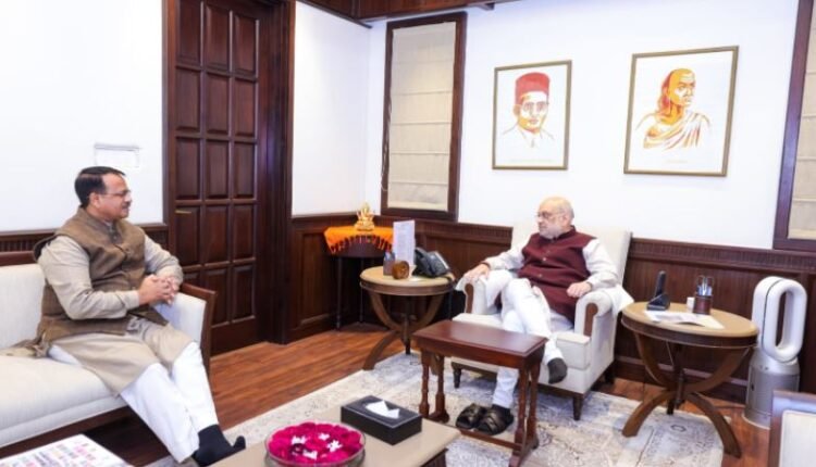 Rakesh Mahajan Meets Union Home Minister Amit Shah in New Delhi