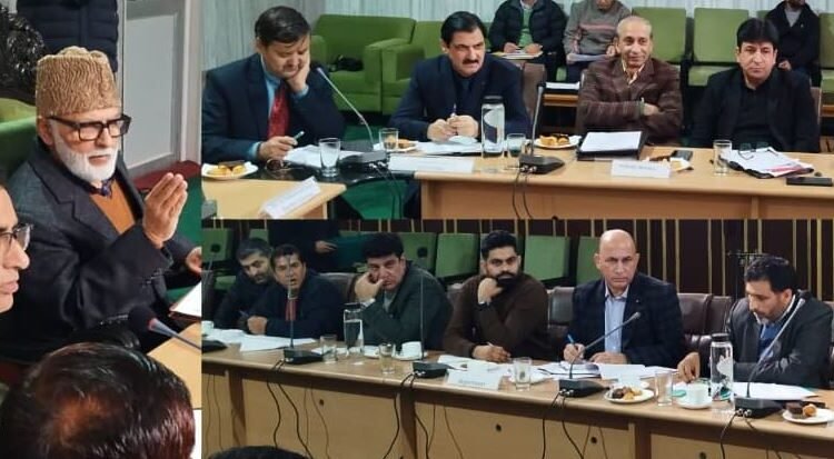 Sagar chairs PUC meeting; examines audit paras of JK MSCL, seeks fresh reply within 7 days
