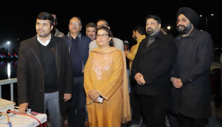 Jammu shines in tricolour as Tawi River Front gets façade lighting ahead of Republic Day