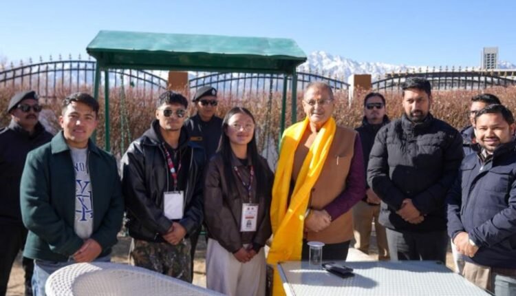 LG Ladakh Kavinder Gupta flags off 30 students for Rashtriya Ekatmata Yatra 2026
