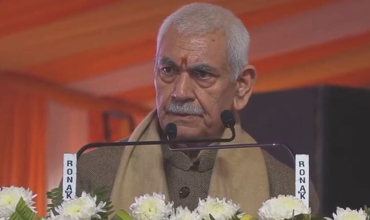 With the blessings of revered saints, people are advancing steadfastly toward the vision of building a modern, transformed India: LG Sinha