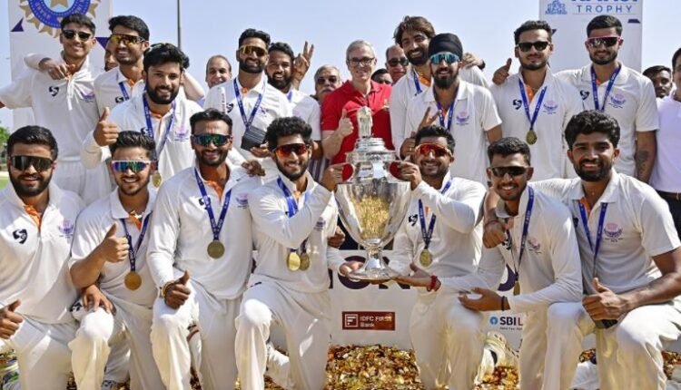 J&K crowned Ranji Champions; CM Omar Abdullah announces ₹2 Crore reward for players, support staff