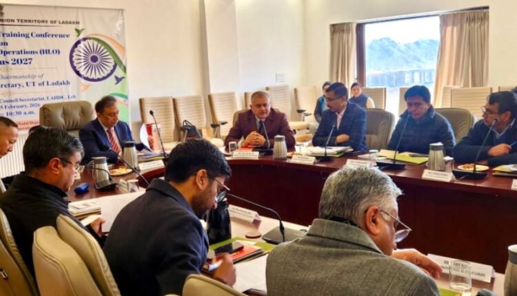 Ladakh Gears Up for Census 2027 with High-Level HLO Training Conference