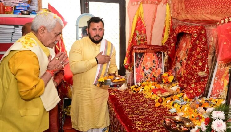 In today's world, where nations race ahead with one technological marvel after another, we must connect hearts just as deeply: LG Sinha