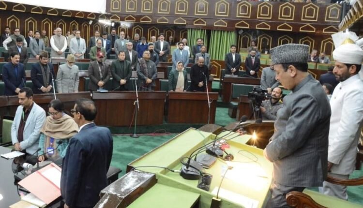 Budget Session-2026: Speaker, House pays tributes to former Legislators