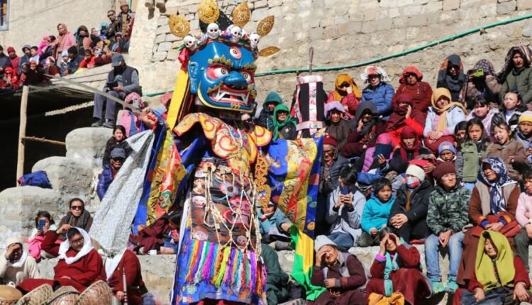 Chief Secretary Ashish Kundra attends Leh Dosmochey Festival, Witnesses Traditional Mask Dance at Leh Palace