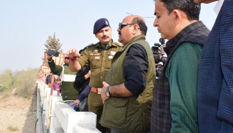 FIR Ordered as Deputy CM Cracks Down on Illegal Mining Near 4th Tawi Bridge