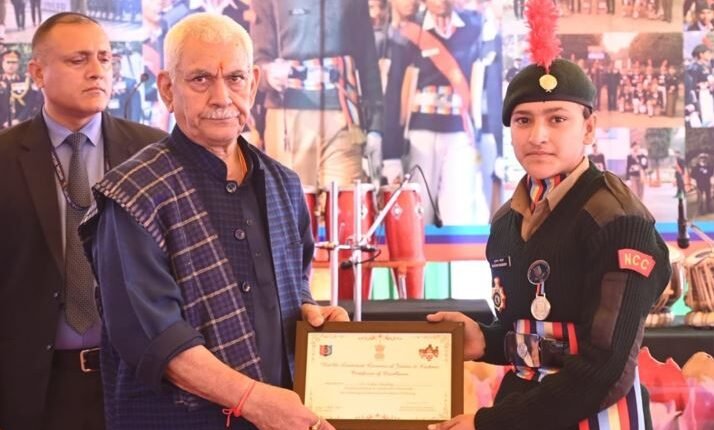 LG lauds NCC's contribution in nurturing youth, promoting self-less service and building a developed society and the nation