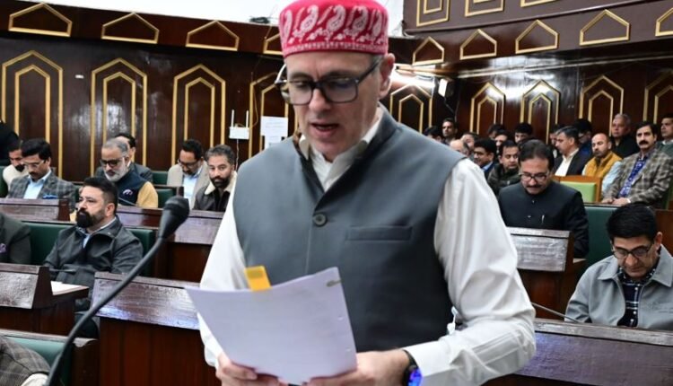 CM Omar Abdullah introduces Bill to amend J&K State Civil Courts Act