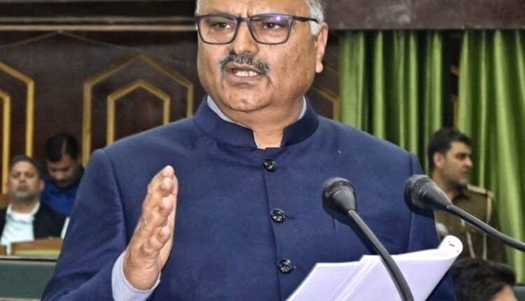 J&K Assembly passes grants for Jal Shakti, Forest, Tribal Affairs departments