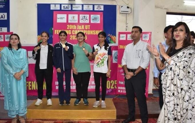 Jammu dominates 20th J&K UT Fencing Championship, emerges overall winner
