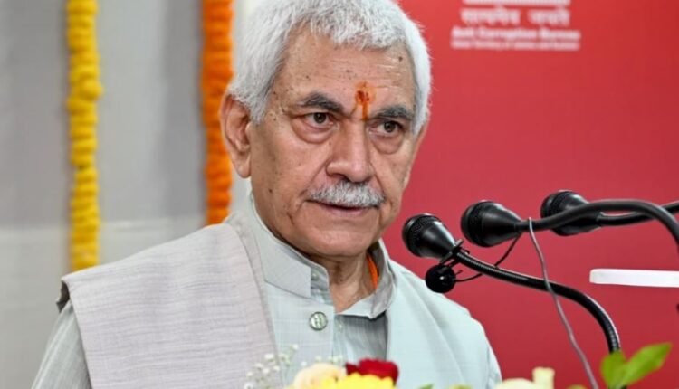 We must cultivate a work culture that eliminates all delays in delivering justice: LG Sinha