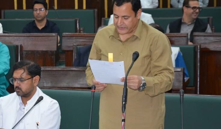 Question Hour; Govt intensifies efforts to protect Cooperative assets: Javid Dar
