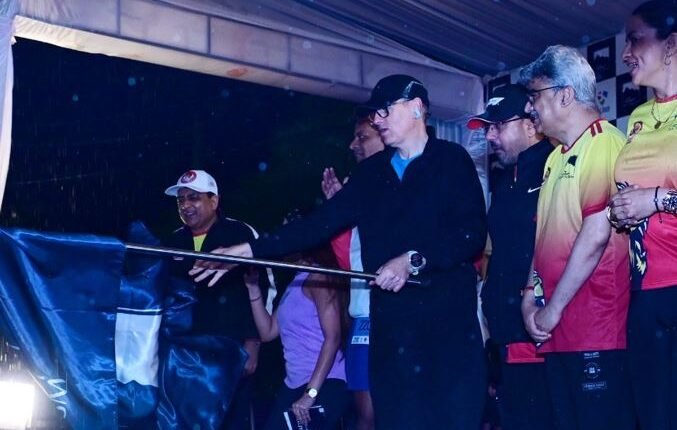 CM Omar flags off first-ever Jammu Marathon, urges people to maintain a healthy lifestyle