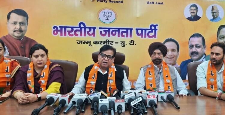 Restore Tawi Ghats before Navratras, release pending funds: Chander Mohan Sharma asks CM Omar