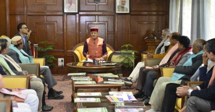 Governor Shri Kavinder Gupta releases Brochure of Shiksha Mahakumbh 2026