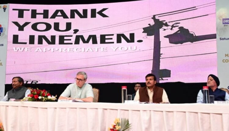 Omar Abdullah sets “zero casualty” target for linemen, orders strict safety compliance across J&K power field staff
