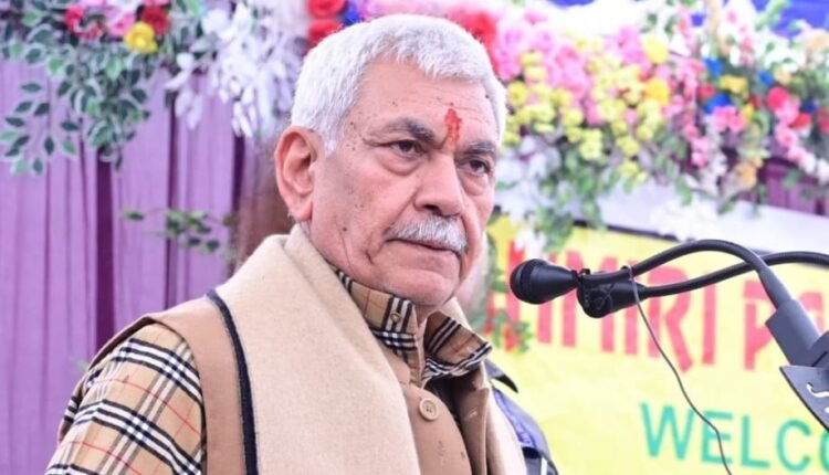 Youth will not merely inherit India's legacy but reshape it and propel it toward a developed, sustainable tomorrow: LG Sinha