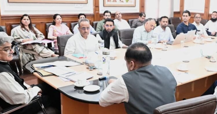 Chief Secretary reviews School Education reforms, orders mission mode implementation across J&K