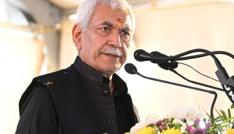 Flame of tapas and dharma for which this land was once renowned across the world - we are relighting it with full conviction: LG Sinha