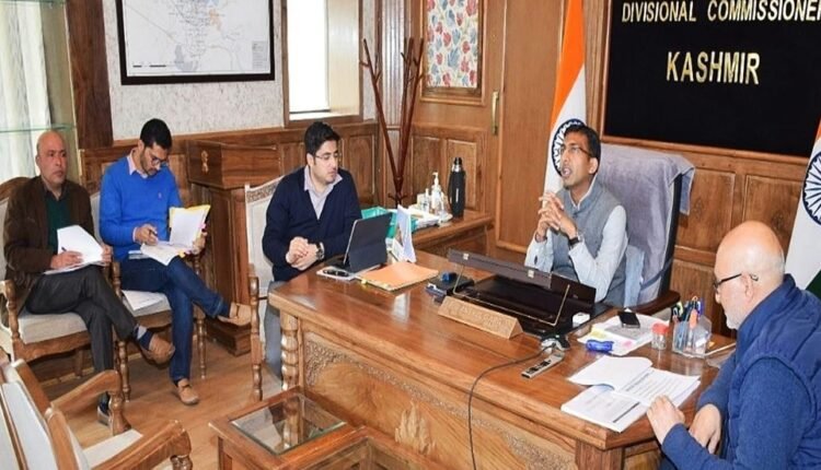 Div Com chairs Divisional Level PWMC meeting;Directs strict enforcement of Single Use Plastic ban across Kashmir division