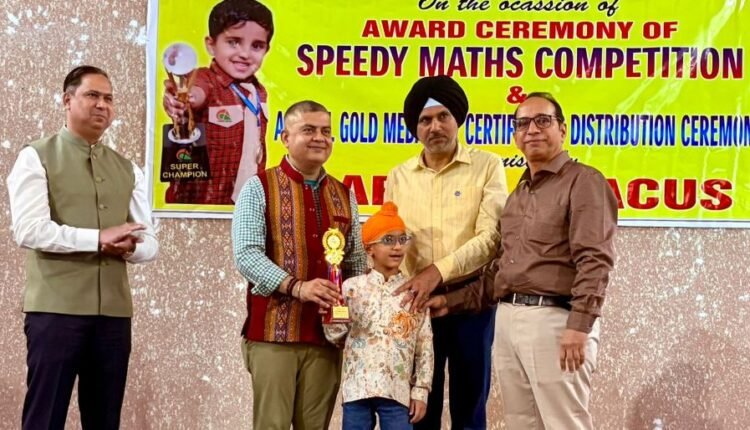 Amit Sharma launches Census 2027 campaign at Career Abacus award event in Jammu