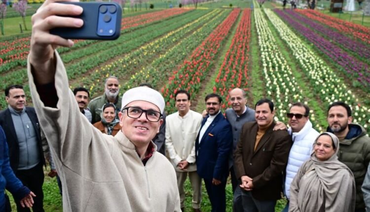 CM invites tourists to Kashmir as iconic Tulip Garden throws open its gates for spring