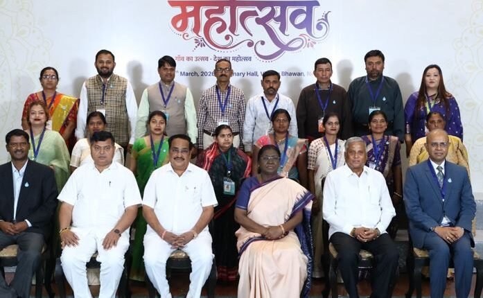Ladakh’s Water Heroes Honoured at National Level: President and Union Minister Recognize Exemplary Service in Matho and Youkma Kharboo