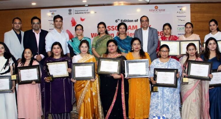 ASSOCHAM J&K Honours Women Achievers at 6th Edition of Women Achievers Awards 2026