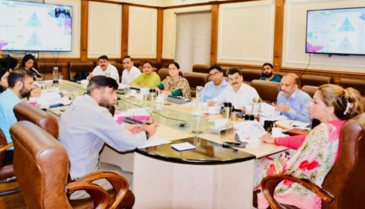 Cooperative Secretary Yasha Mudgal reviews Registrar’s performance, calls for stronger, modernised cooperatives in J&K