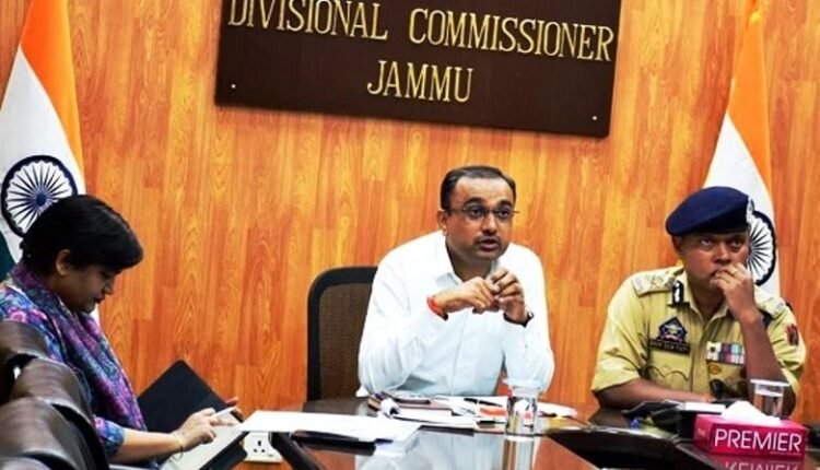 Div Com, IGP Jammu review progress on Nasha Mukt Bharat Abhiyaan’s 100 Days Campaign
