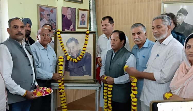 NC pays glowing tributes to Bodhraj Bali on his 24th death anniversary