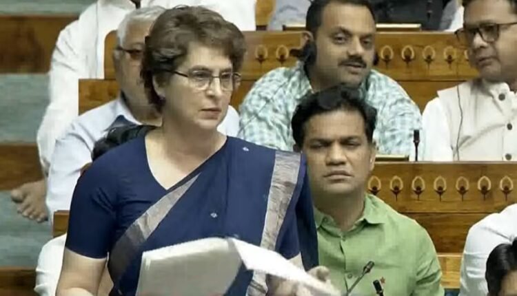 Priyanka warns democracy will be endangered if bill is passed