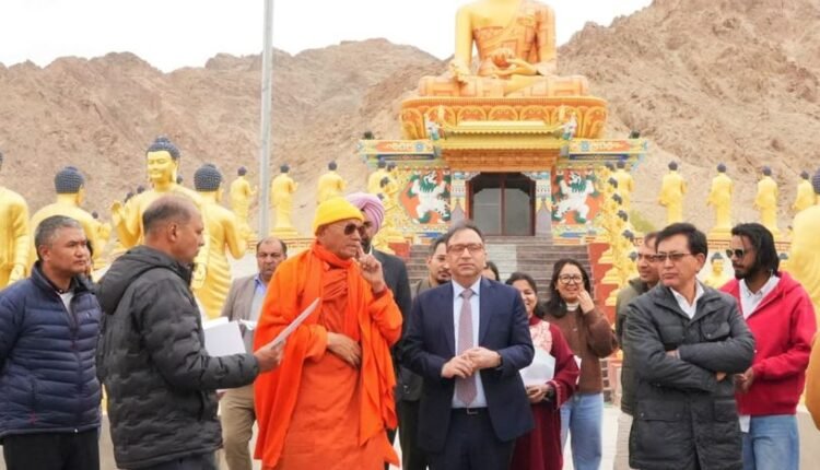 Chief Secretary reviews preparations at key sites ahead of Sacred Buddha Relics Exposition