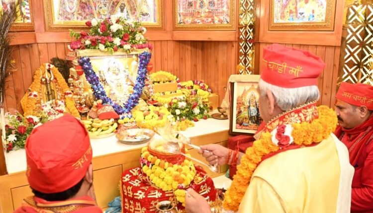 Lieutenant Governor attends foundation day of Sarv Shakti Chandi Mata Mandir, Dhammi, Nagrota