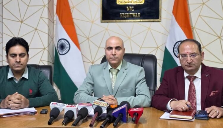 Digitization of revenue records completed in Kishtwar: DC