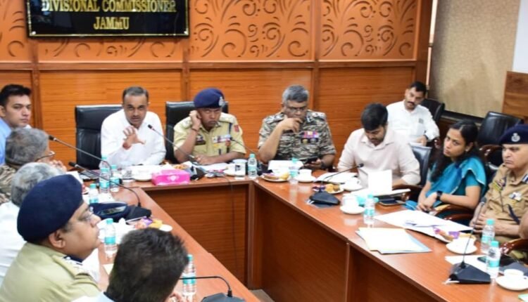 Div Com, IGP Jammu review arrangements for SANJAY 2026