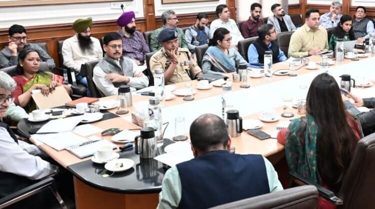 Chief Secy reviews BISAG-N supported e-Governance initiatives in J&K