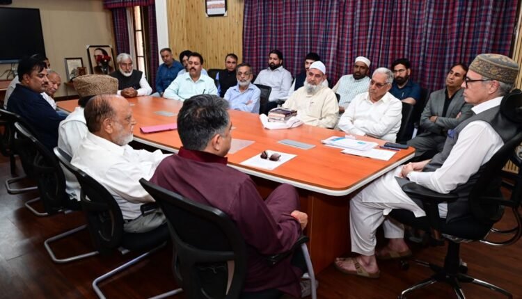 Several public delegations, JCCI call on CM Omar Abdullah, development & Industry related issues highlighted